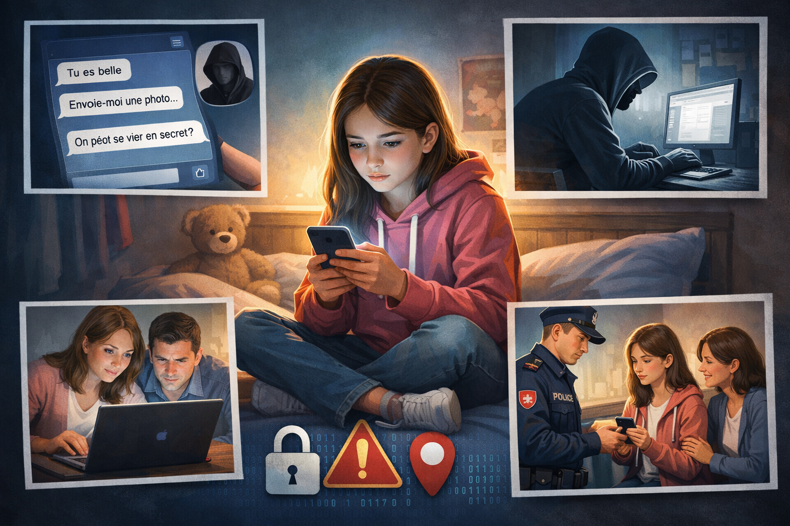 Cybergrooming : guide pratique pour protéger les enfants en ligne