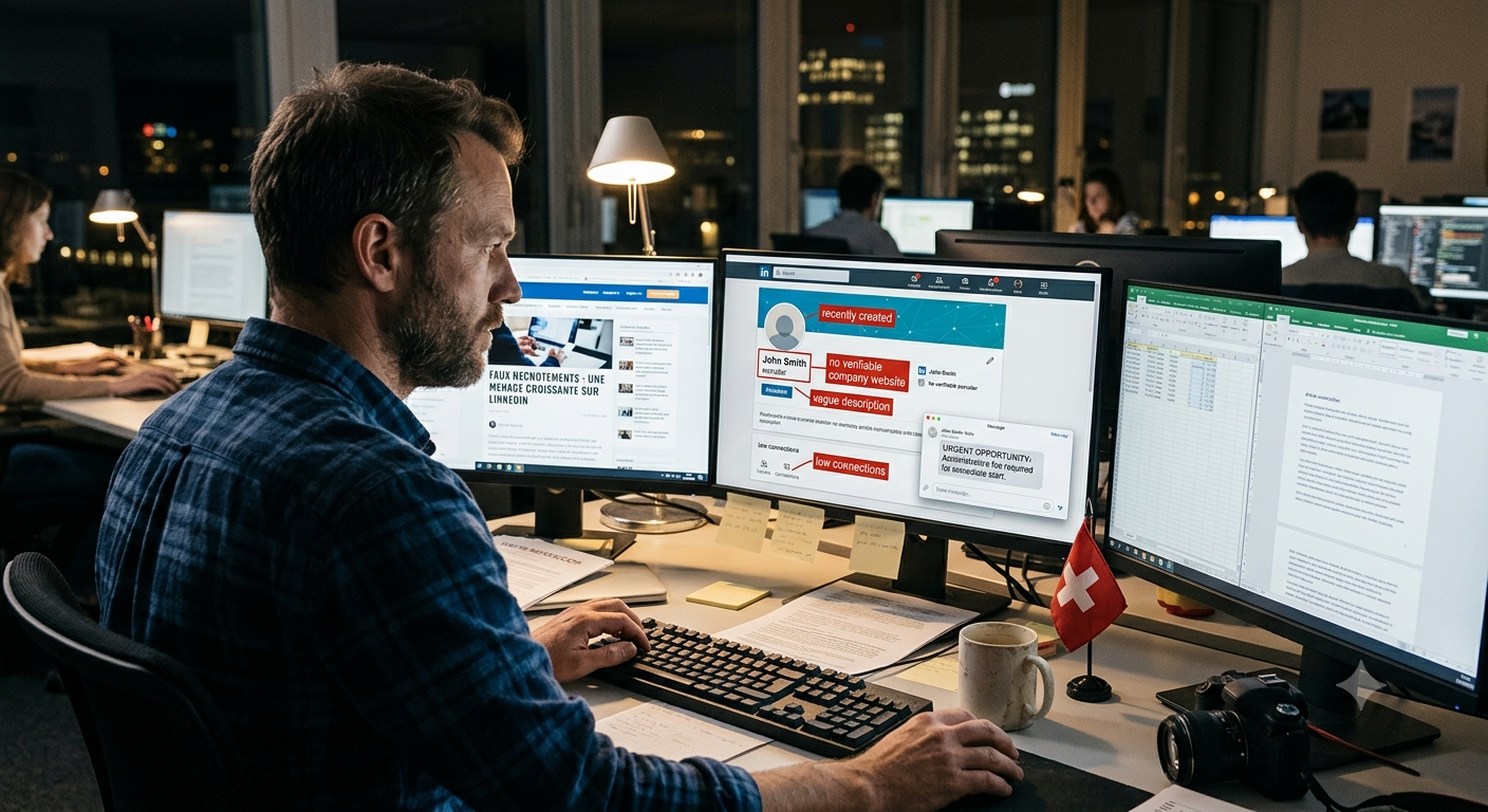 Faux recrutements sur les plateformes d’emploi : Les pièges du social engineering